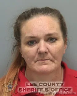 Mugshot of JUSTINA LATRICIA PARKER booked in Lee County, Florida on March 24, 2026