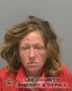 Mugshot of ANNA MARIE JONAS booked in Lee County, Florida on March 24, 2026