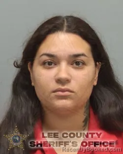 Mugshot of YVETTE DIAZ booked in Lee County, Florida on March 24, 2026