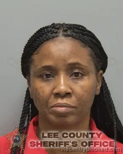 Mugshot of SHERNIE ELIZABETH HYDES-BROWN booked in Lee County, Florida on March 24, 2026