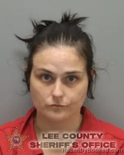 Mugshot of MACKENSY TAYLOR ROBSON booked in Lee County, Florida on March 24, 2026