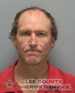 Mugshot of CHARLES BRANDON MARTIN booked in Lee County, Florida on March 24, 2026