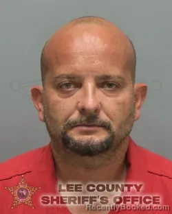 Mugshot of JESUS ALBERTO GARCIA DE GOUVEIA booked in Lee County, Florida on March 24, 2026