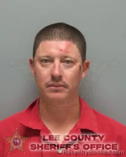 Mugshot of MARTIN DELBERT HAM booked in Lee County, Florida on March 24, 2026