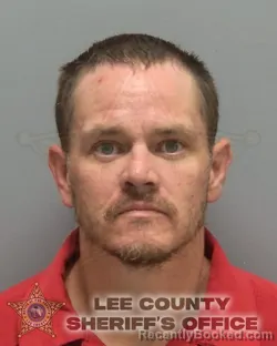 Mugshot of MATTHEW HERBERT RICE booked in Lee County, Florida on March 25, 2026