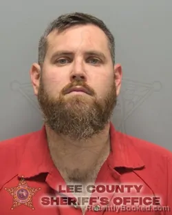 Mugshot of SEAN TERRENCE HANDLIN booked in Lee County, Florida on March 25, 2026