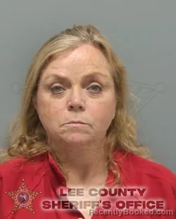 Mugshot of LAURA DAWN SCOTT booked in Lee County, Florida on March 25, 2026