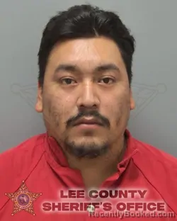 Mugshot of IVAN DE JESUS SILVA SILVA booked in Lee County, Florida on March 25, 2026