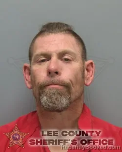 Mugshot of JASON ALLEN BADGER booked in Lee County, Florida on March 25, 2026