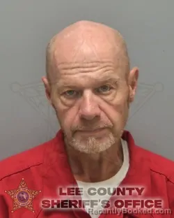 Mugshot of DAVID PATRICK JR RISTINE booked in Lee County, Florida on March 26, 2026