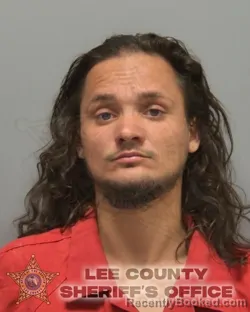 Mugshot of JOSHUA THOMAS RANTS booked in Lee County, Florida on March 26, 2026