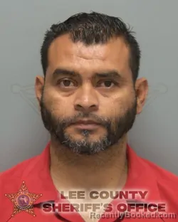 Mugshot of JESUS JOEL LOPEZ TOVAR booked in Lee County, Florida on March 26, 2026
