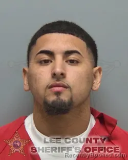 Mugshot of CHRISTIAN JUNIOR ROMAN booked in Lee County, Florida on March 26, 2026