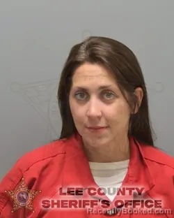 Mugshot of ELENA ROSE LEONETTI booked in Lee County, Florida on March 26, 2026