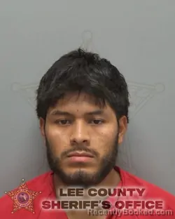 Mugshot of DICDER ROGELIO ROBLERO MAZARIEGOS booked in Lee County, Florida on March 26, 2026