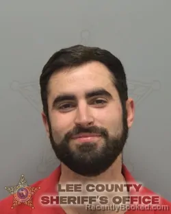 Mugshot of TRISTAN JOSHUA COLL booked in Lee County, Florida on March 26, 2026