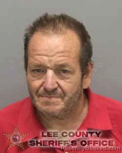 Mugshot of WESLEY LAWRENCE ROBERTSON booked in Lee County, Florida on March 27, 2026