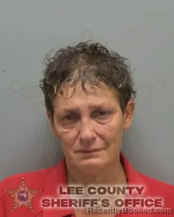 Mugshot of CYNTHIA LEE MARULIS booked in Lee County, Florida on March 27, 2026