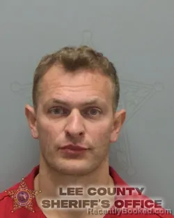 Booking photo from Lee County, Florida