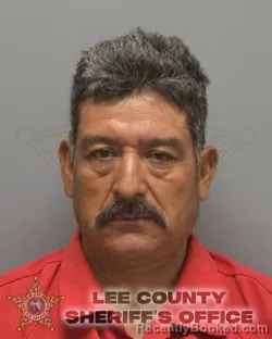 Mugshot of BASILIO DIEGO TOMAS booked in Lee County, Florida on March 27, 2026