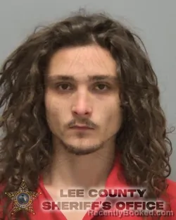 Mugshot of TREVOR WILLIAM MURPHY booked in Lee County, Florida on March 27, 2026