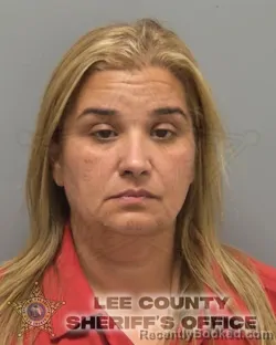 Mugshot of MARIA GABRIELA PENTON booked in Lee County, Florida on March 27, 2026