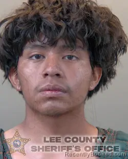 Mugshot of DOMINGO MARTIN-JUAN booked in Lee County, Florida on March 27, 2026