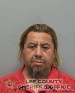 Mugshot of SALVADOR GUERRERO booked in Lee County, Florida on March 28, 2026