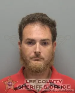 Mugshot of CALEB AARON PEPPERS booked in Lee County, Florida on March 28, 2026