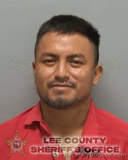 Mugshot of HERMAIN ANGEL MORALES VELASQUEZ booked in Lee County, Florida on March 28, 2026