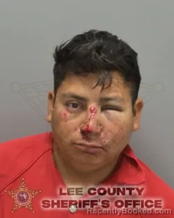 Mugshot of ESTEBAN ABILDAIN VELAZQUEZ BARTOLON booked in Lee County, Florida on March 28, 2026