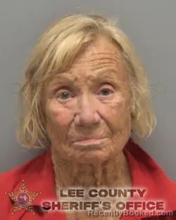Mugshot of EVELYN DWYER JOHNSON booked in Lee County, Florida on March 28, 2026