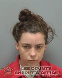 Mugshot of JACQUELINE KATE CHIREEN STACY booked in Lee County, Florida on March 28, 2026