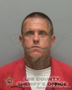 Mugshot of BRET AUSTIN DAHL booked in Lee County, Florida on March 28, 2026