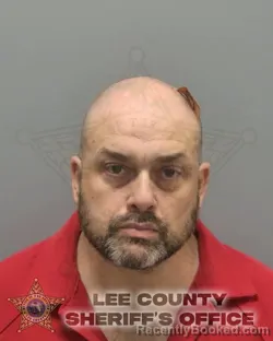 Mugshot of JAMES MICHAEL ESTRIDGE booked in Lee County, Florida on March 29, 2026