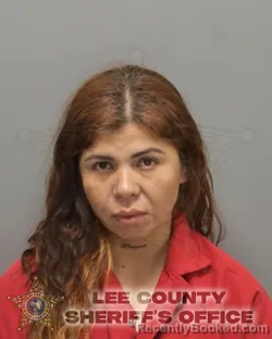 Mugshot of RAMONA LUGO LOREDO booked in Lee County, Florida on March 29, 2026