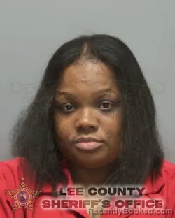Mugshot of ENJOLIQUE CIARA JONES booked in Lee County, Florida on March 29, 2026