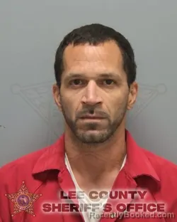 Mugshot of CHRISTIAN DEJESUS booked in Lee County, Florida on March 29, 2026
