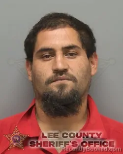 Mugshot of JESUS JUAREZ booked in Lee County, Florida on March 29, 2026