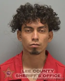 Mugshot of MARLON ANTONIO FLORES ROJAS booked in Lee County, Florida on March 29, 2026