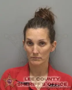 Mugshot of JESSICA LYNN POPE booked in Lee County, Florida on March 29, 2026