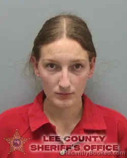 Mugshot of KEALIN RAE BIGELOW booked in Lee County, Florida on March 30, 2026