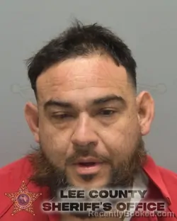 Mugshot of ORLANDO AGUIRRE booked in Lee County, Florida on March 30, 2026