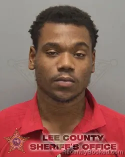 Mugshot of NAHZIER NEIL NICOLAS booked in Lee County, Florida on March 30, 2026