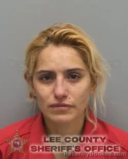 Mugshot of KAREN PINTOR LOERA booked in Lee County, Florida on March 30, 2026