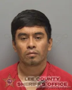 Mugshot of JOSE LUIS MARTINEZ booked in Lee County, Florida on March 30, 2026