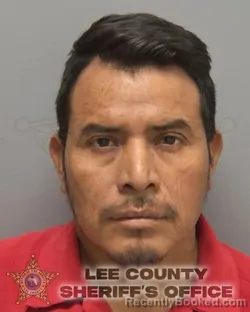 Mugshot of MIGUEL TOMA GOMEZ booked in Lee County, Florida on March 30, 2026