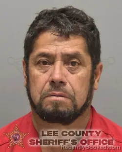 Mugshot of ISRRAEL GUTIERREZ GUTIERREZ-GONZALEZ booked in Lee County, Florida on March 30, 2026