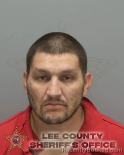 Mugshot of KEVIN MICHAEL SANCHEZ booked in Lee County, Florida on March 30, 2026