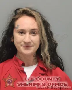 Mugshot of ALYSSA MARIE BERRIOS booked in Lee County, Florida on March 30, 2026